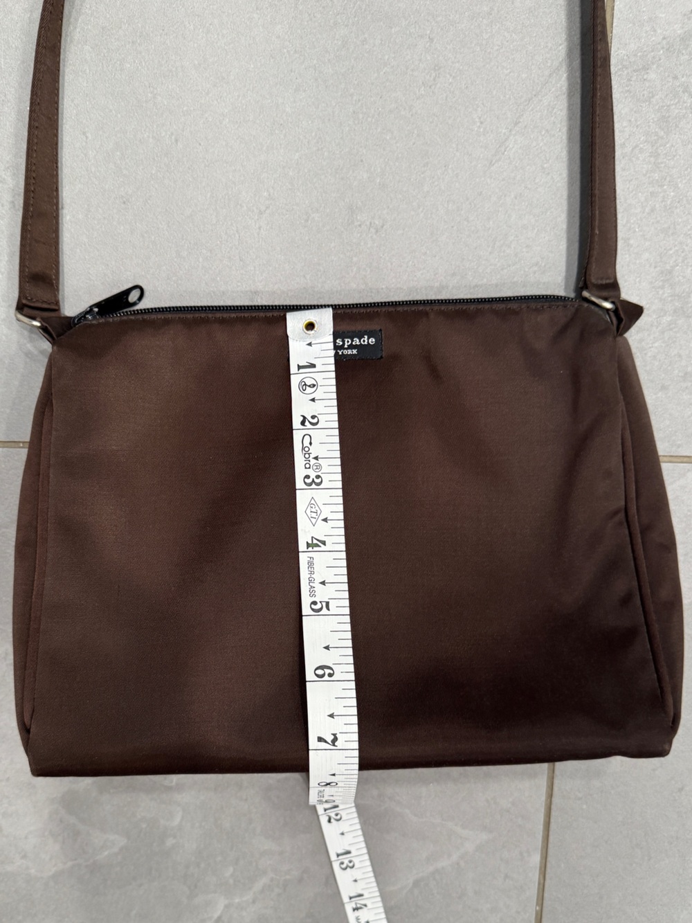 kate spade Brown Nylon Shoulder mini shoulder Bag - Picture 8 of 8